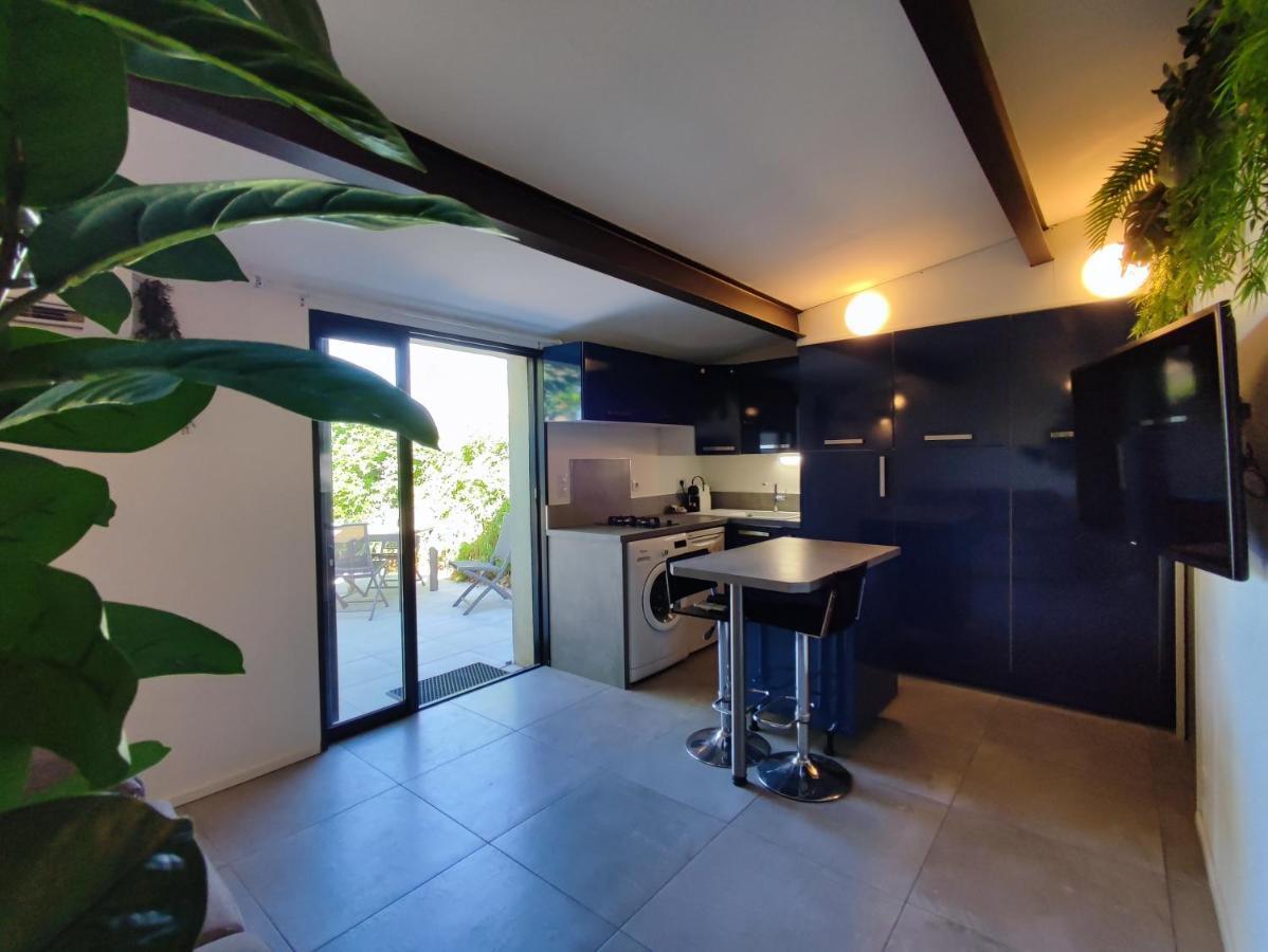 L'Ousto - Studio Avec Magnifique Terrasse A 5 Min De Cassis Roquefort-la-Bédoule Eksteriør bilde
